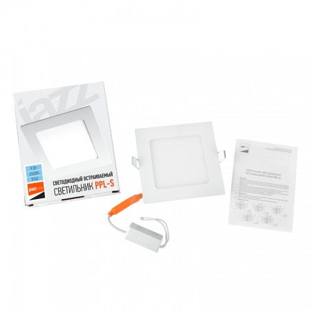 PPL-S 9w 6500K WH IP40