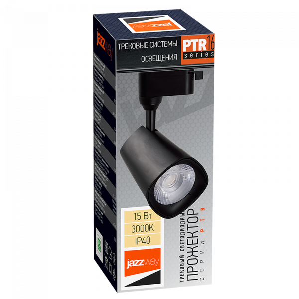 PTR 1615 15w 3000K 24° BL IP40