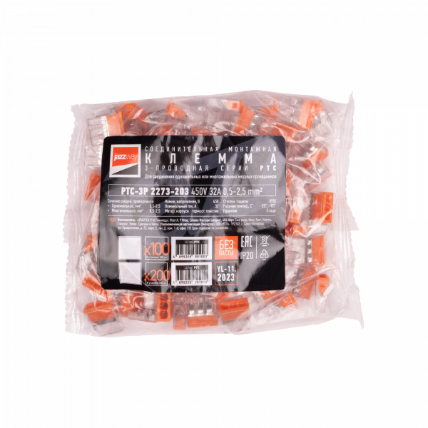 PTC-3P 2273-203 450V 32A 0,14-4.0mm2  /100 шт./