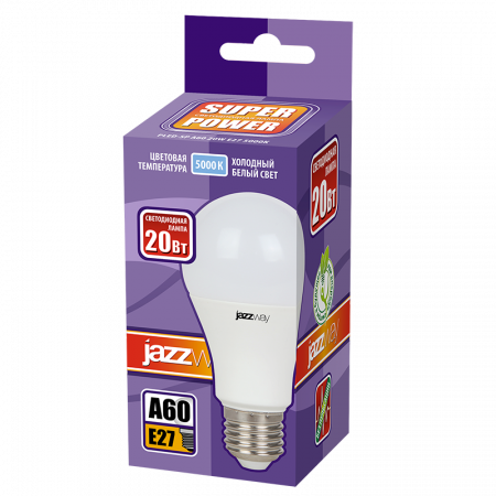 PLED-SP A65 20w E27 5000K