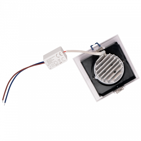 PSP-S211 1x8w 4000K 55° White IP40