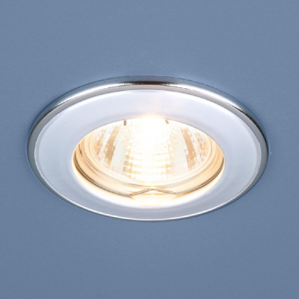 Точечный светильник 7002 MR16 WH/SL белый/серебро