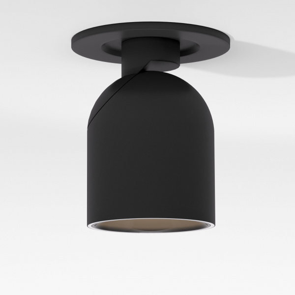 Светильник встраиваемый светодиодный Spot 7W 4000K черный 25093/LED