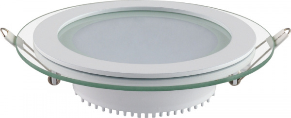 Светильник светодиодный HL688LG 12W круглый