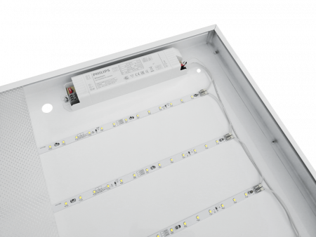 Светильник "Армстронг" 600х600, призма, 55Вт