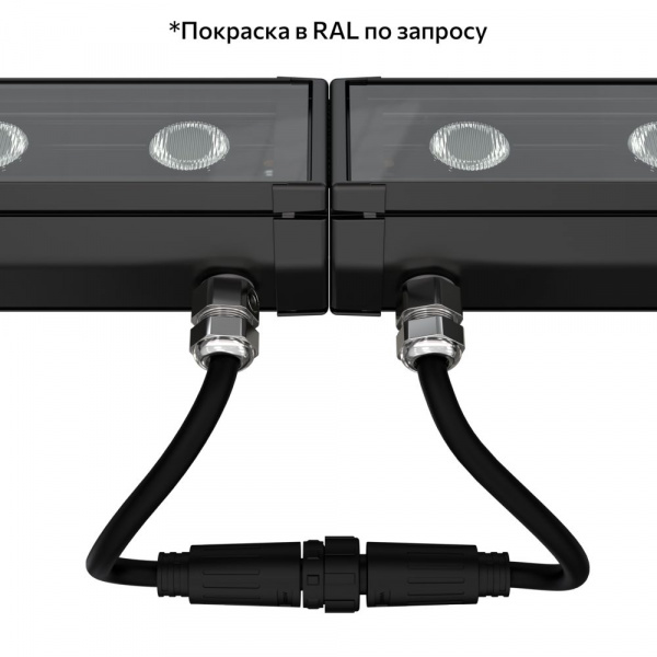 Опция. Барокко S. Транзитное подключение. Штепсельный разъем M16, IP67, 12-48В