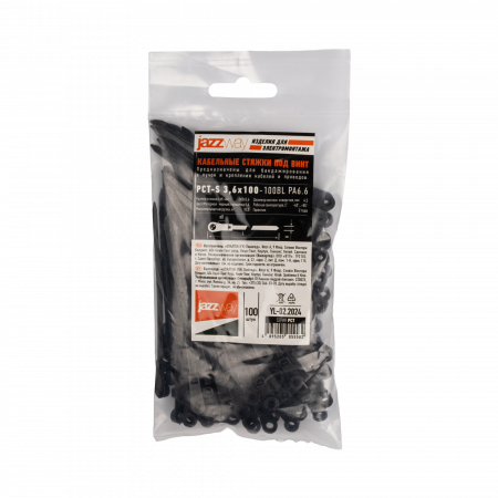 PCT-S 3,6x100-100BL PA6.6