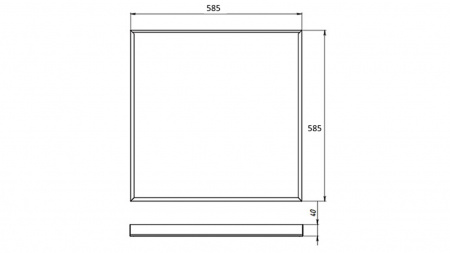 SVT-ARM-G-588x588x40-28W-PR