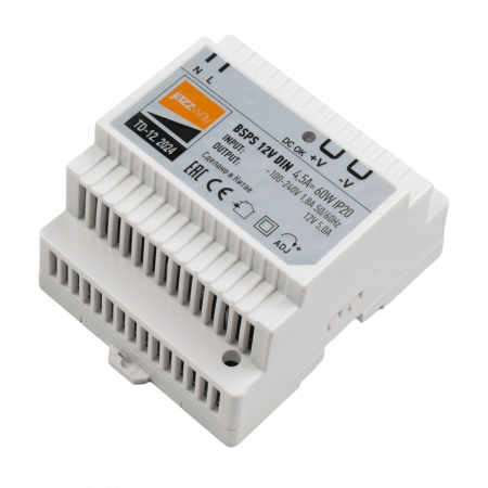 BSPS DIN 12V 4.5A=60w IP20