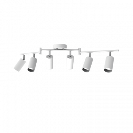 PCL 0606 6xGU10 WH 230V IP20