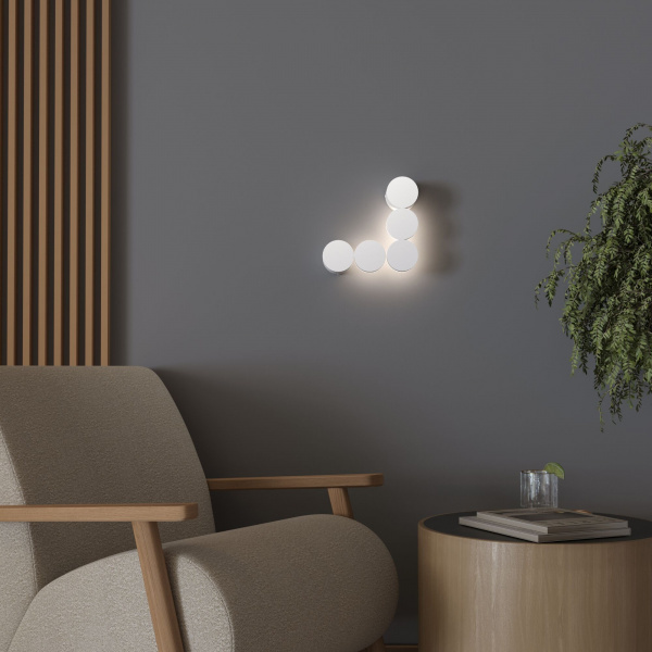 Светильник настенный светодиодный Brioni LED белый 3000K 40130/LED белый