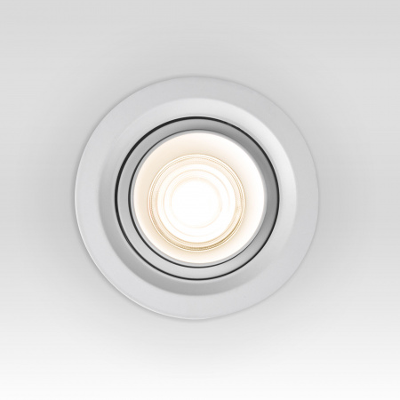 Встраиваемый светодиодный светильник с регулировкой угла освещения Zoom 10W 4200K белый 9919 LED