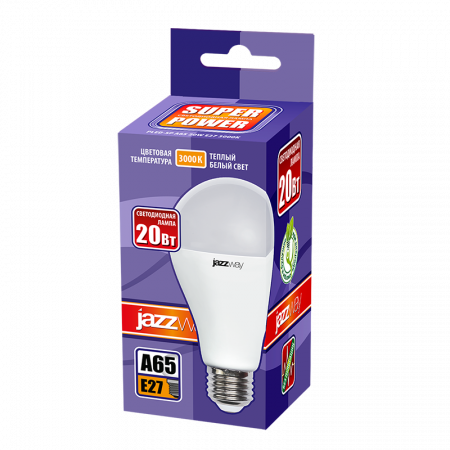 PLED-SP A65 20w E27 3000K