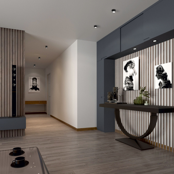 Светильник встраиваемый Moll GU10 чёрный 25005/01