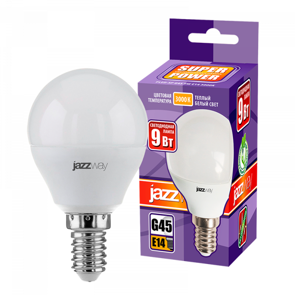PLED-SP G45 9w E14 3000K