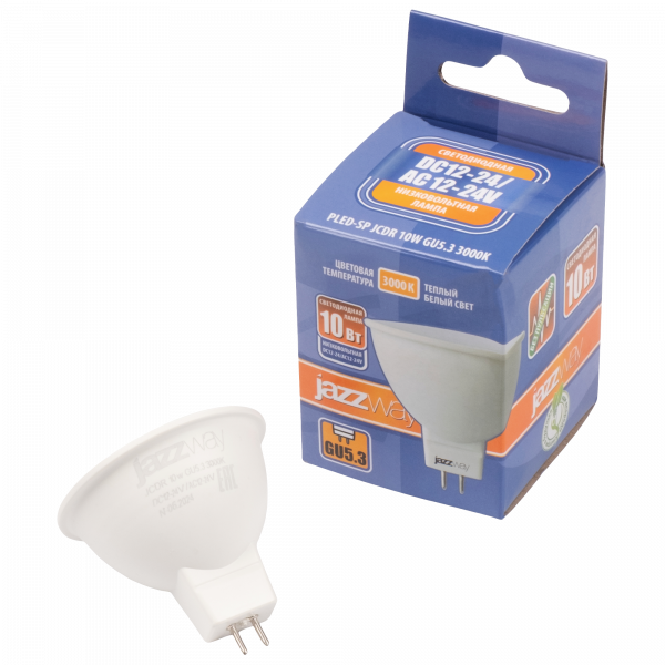 PLED-SP JCDR 10w 3000K GU5.3 12-24V