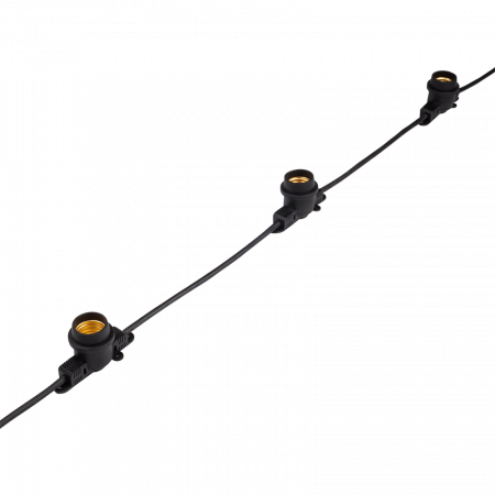 PBL-S80/L48+1.5 Black E27 IP65