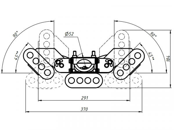 Светильник «ПЕРИМЕТР» 200Вт, Mean Well