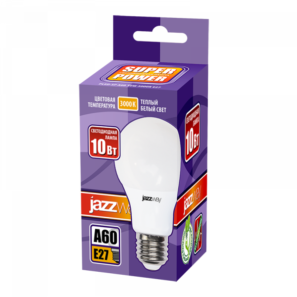 PLED-SP A60 10w E27 3000K