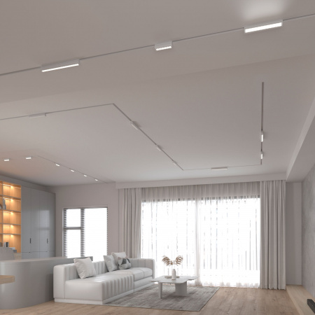 Slim Magnetic Трековый светильник 12W 4200K Alter белый 85049/01