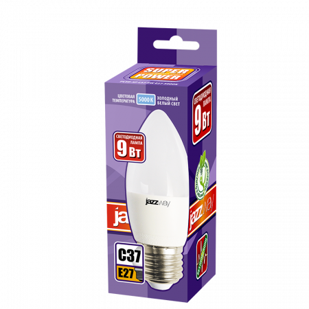 PLED-SP C37 9w E27 5000K