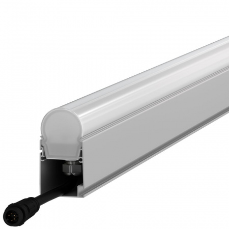 Модерн v2.0 4 200мм (18Вт/м) 48В DC 1 пикс. RGBW DMX CRI80 5000К Опал (Профиль, транзитное штепсельное соединение)