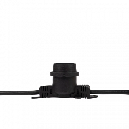 PBL-S40/L12+1.5 Black E27 IP65