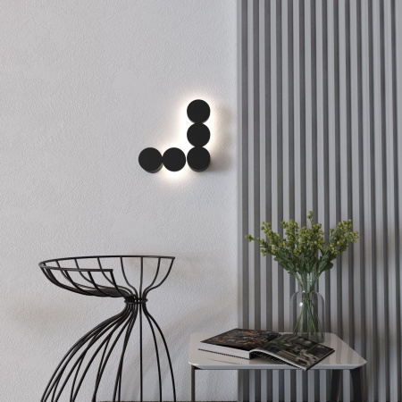 Светильник настенный светодиодный Brioni LED черный 3000K 40131/LED черный