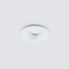 Встраиваемый точечный светодиодный светильник Plain R 3W 4200K белый 15270/LED