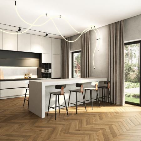 Гибкий неон 336Led 12W IP20 3000K Full light круглый теплый белый, 5 м без крепежа 24V 12W 336Led 2835 IP20