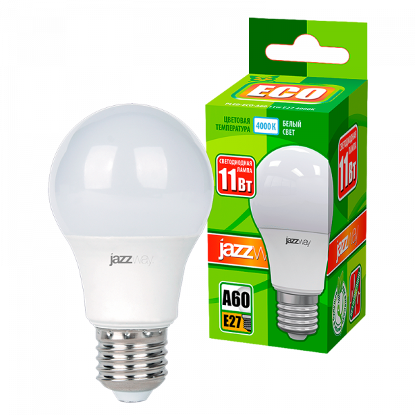 PLED-ECO-A60 11w E27 4000K