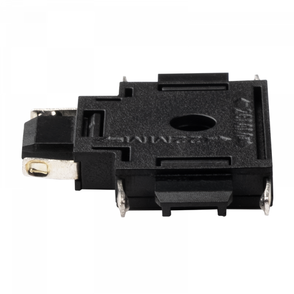 MTR16 CT-BL Коннектор черный T-обр.