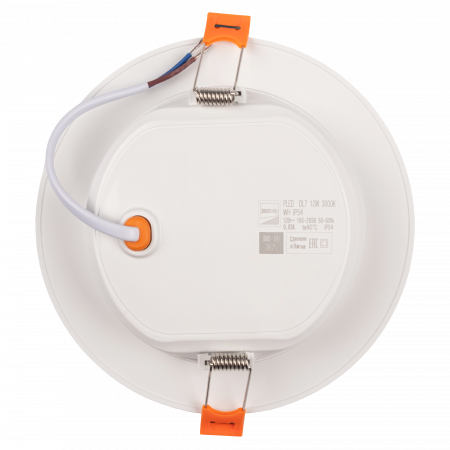 PLED DL7 12W 3000K WH IP54
