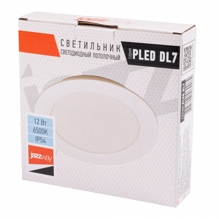 PLED DL7 12W 6500K WH IP54