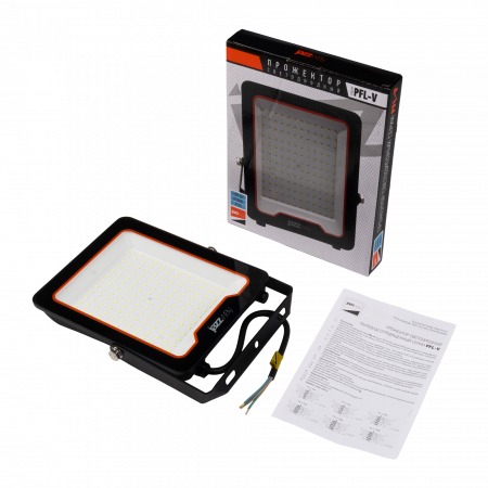 Прожектор светодиодный PFL-V 100W 6500K IP65