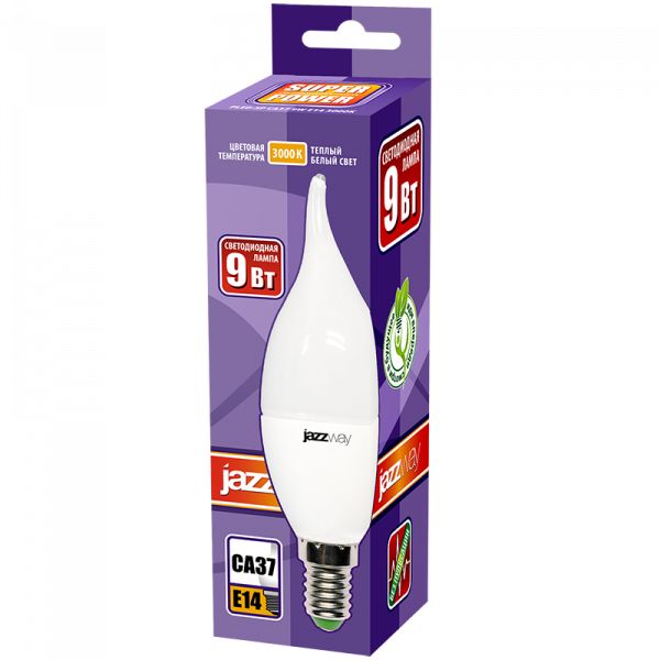 PLED-SP CA37 9w E14 3000K