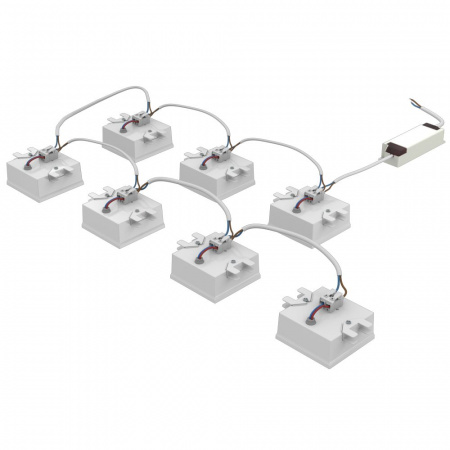Грильято Мозаик 45 х7 IP40 CRI80 4000К Микропризма