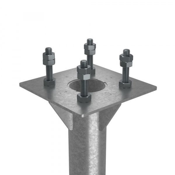 Аксессуар. Фланец закладной в грунт. Форт