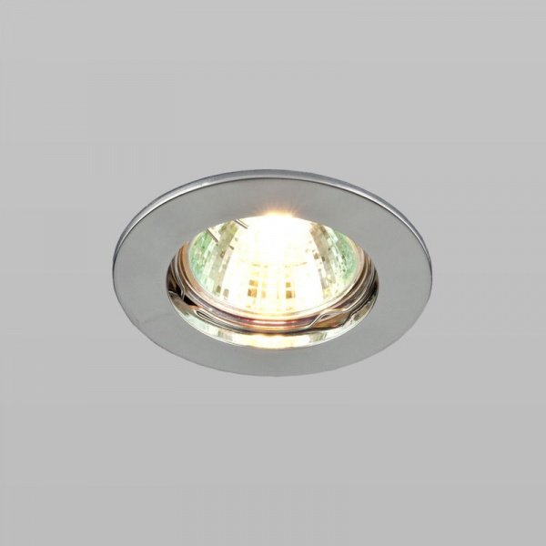 Светильник встраиваемый хром 863 MR16 CH хром