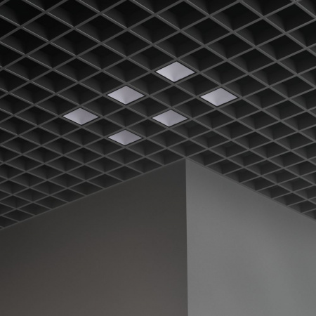 Опция. Грильято Мозаик 40х6. Черный корпус