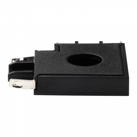 MTR16 CL-BL Коннектор черный L-обр.