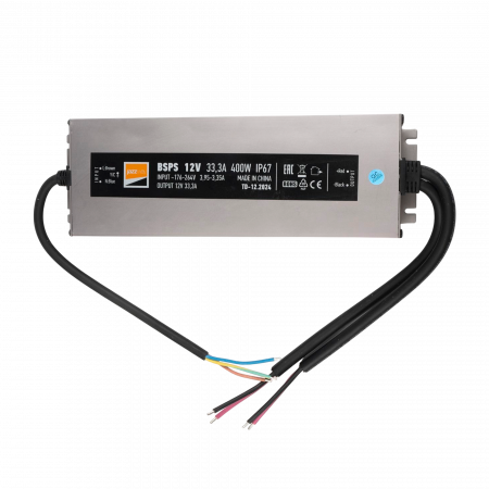 BSPS 12V 33.3A=400W IP67
