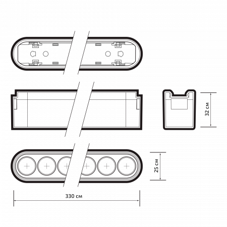 MTR16 1218 18W 4000K spot 36° BL IP20
