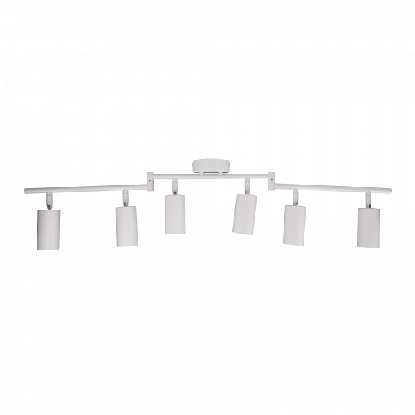 PCL 0606 6xGU10 WH 230V IP20