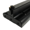Трековый светодиодный светильник PTR 2260R 1F2S 60w 4000K 60°,120°,60° BL (чёрный) 280mm IP40
