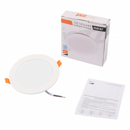 PLED DL7 10W 6500K WH IP54