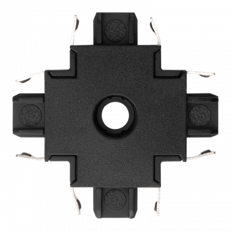 MTR16 CX-BL Коннектор черный X-обр.