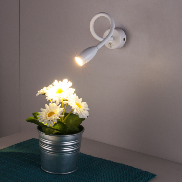 Светильник настенный светодиодный BAND LED белый 3000К MRL LED 1116 белый