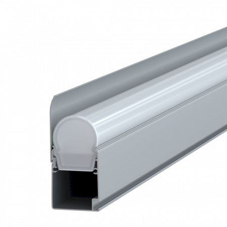 Модерн v2.0 6 675мм (9Вт/м) 48В DC CRI80 3000К Опал (Профиль, козырек, транзитное штепсельное соединение)