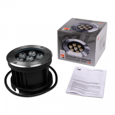 PGR R130 7w 4000K 30° Сhrome IP67